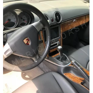 PORSCHE CAYMAN 987 2006-2012 3D Interior Dashboard Trim Kit Dash Trim Dekor 32-Parts