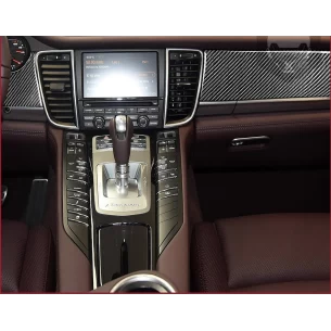 Porsche Panamera 2009-2015 3D Interior Dashboard Trim Kit Dash Trim Dekor 22-Parts
