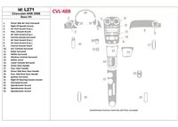 Chevrolet HHR 2008-2008 Basic Set Interior BD Dash Trim Kit - 1 - Interior Dash Trim Kit Chevrolet HHR 2008-2008 Basic Set Interior BD Dash Trim Kit - 1 - Interior Dash Trim Kit