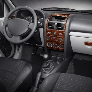 Renault Clio Symbol 10.2008 3D Interior Dashboard Trim Kit Dash Trim Dekor 11-Parts