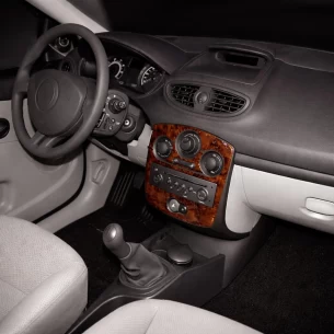 Renault Clio-3 09.05-08.12 3D Interior Dashboard Trim Kit Dash Trim Dekor 9-Parts