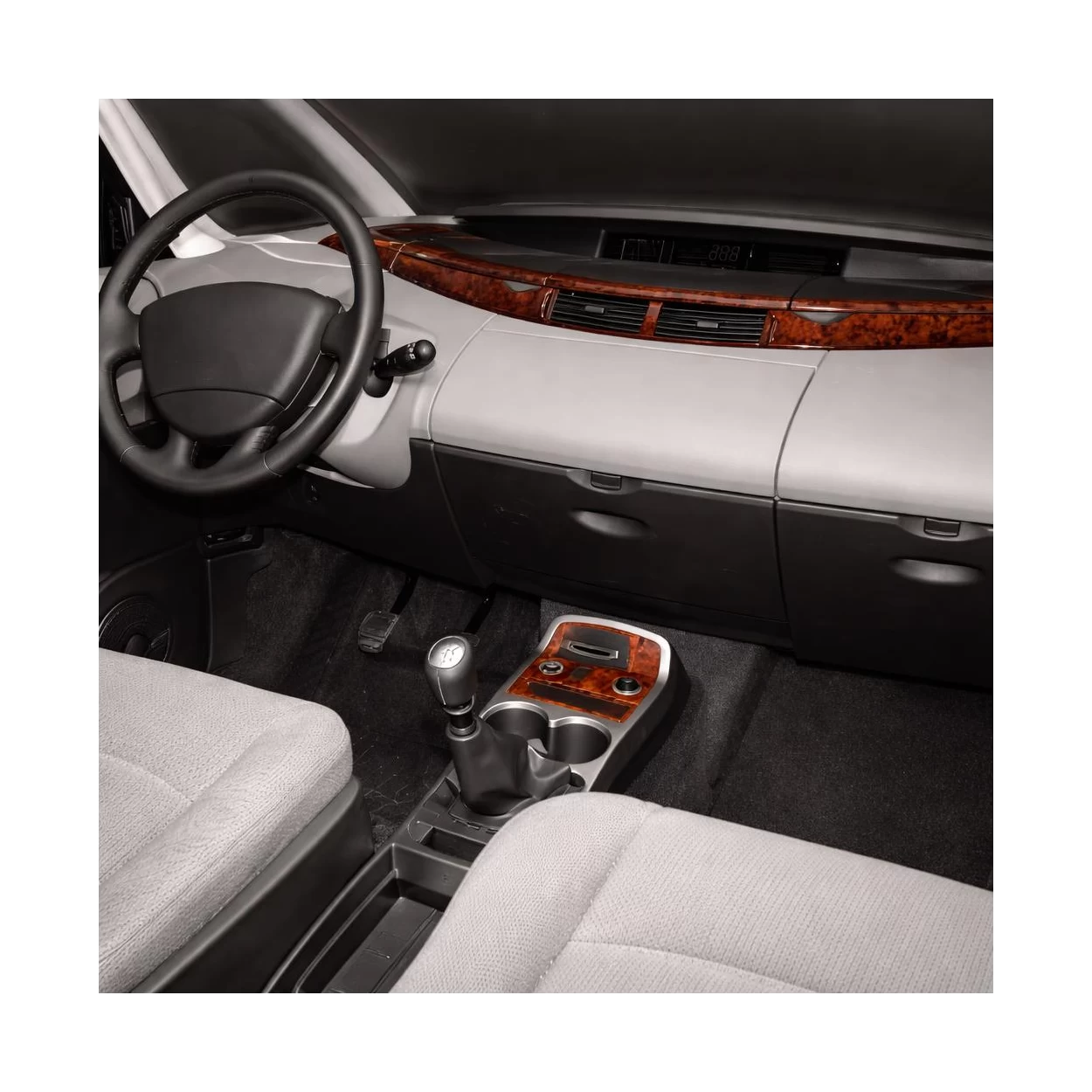 Renault Espace 10.2002 3D Interior Dashboard Trim Kit Dash Trim Dekor 12-Parts