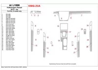 Volkswagen Passat B7 2012-UP S Model Interior BD Dash Trim Kit - 1 - Interior Dash Trim Kit Volkswagen Passat B7 2012-UP S Model Interior BD Dash Trim Kit - 1 - Interior Dash Trim Kit