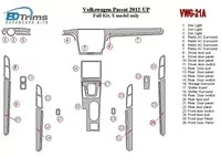 Volkswagen Passat B7 2012-UP S Model Interior BD Dash Trim Kit - 2 - Interior Dash Trim Kit Volkswagen Passat B7 2012-UP S Model Interior BD Dash Trim Kit - 2 - Interior Dash Trim Kit