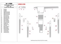 Volkswagen Passat B7 2012-UP SE Model Interior BD Dash Trim Kit - 1 - Interior Dash Trim Kit Volkswagen Passat B7 2012-UP SE Model Interior BD Dash Trim Kit - 1 - Interior Dash Trim Kit
