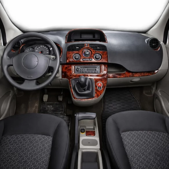Renault Kangoo 2008-2011 3D Interior Dashboard Trim Kit Dash Trim Dekor 14-Parts