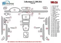 Volkswagen Passat CC 2009-2011 Full Set Interior BD Dash Trim Kit - 2 - Interior Dash Trim Kit Volkswagen Passat CC 2009-2011 Full Set Interior BD Dash Trim Kit - 2 - Interior Dash Trim Kit