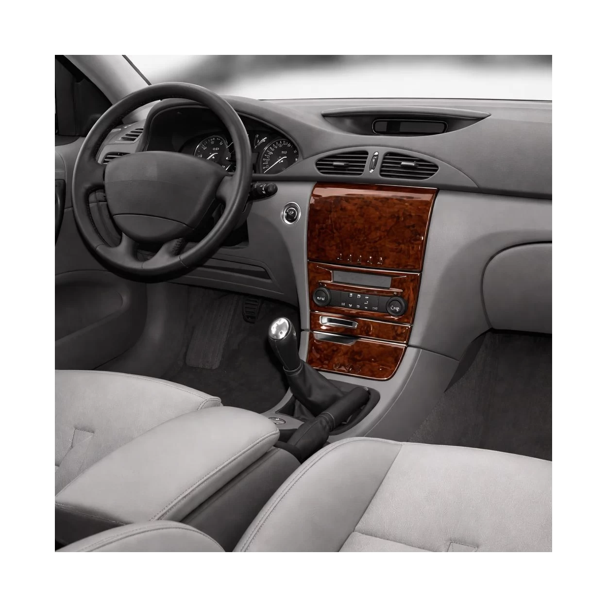 Renault Laguna 02.01-03.05 3D Interior Dashboard Trim Kit Dash Trim Dekor 7-Parts