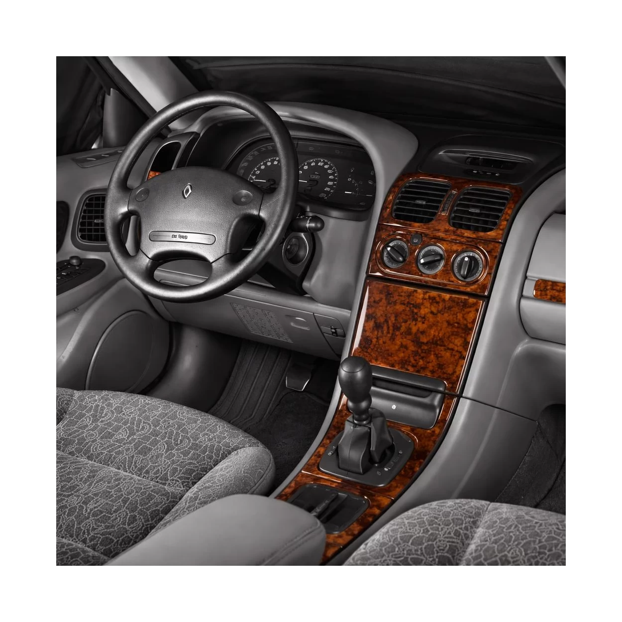 Renault Laguna 04.94-06.98 3D Interior Dashboard Trim Kit Dash Trim Dekor 10-Parts