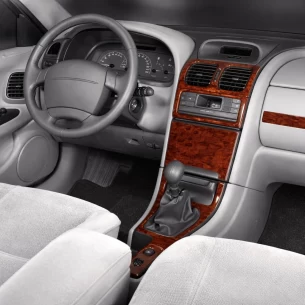 Renault Laguna 07.98-01.01 3D Interior Dashboard Trim Kit Dash Trim Dekor 15-Parts