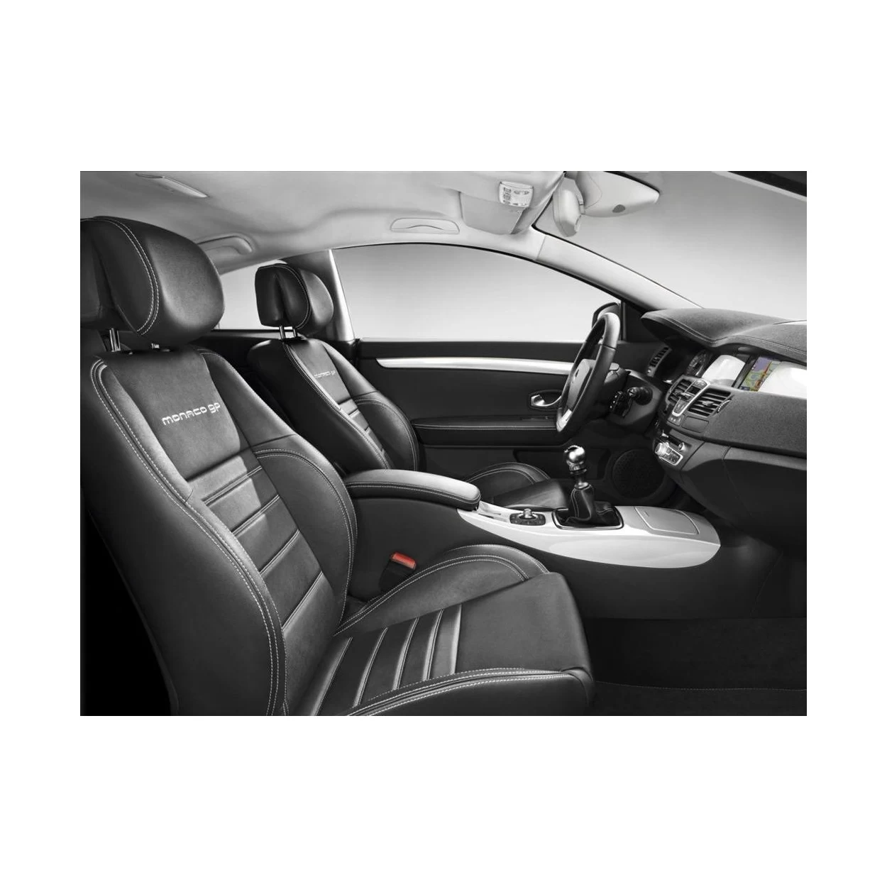 Renault Laguna 09.2009 3D Interior Dashboard Trim Kit Dash Trim Dekor 4-Parts