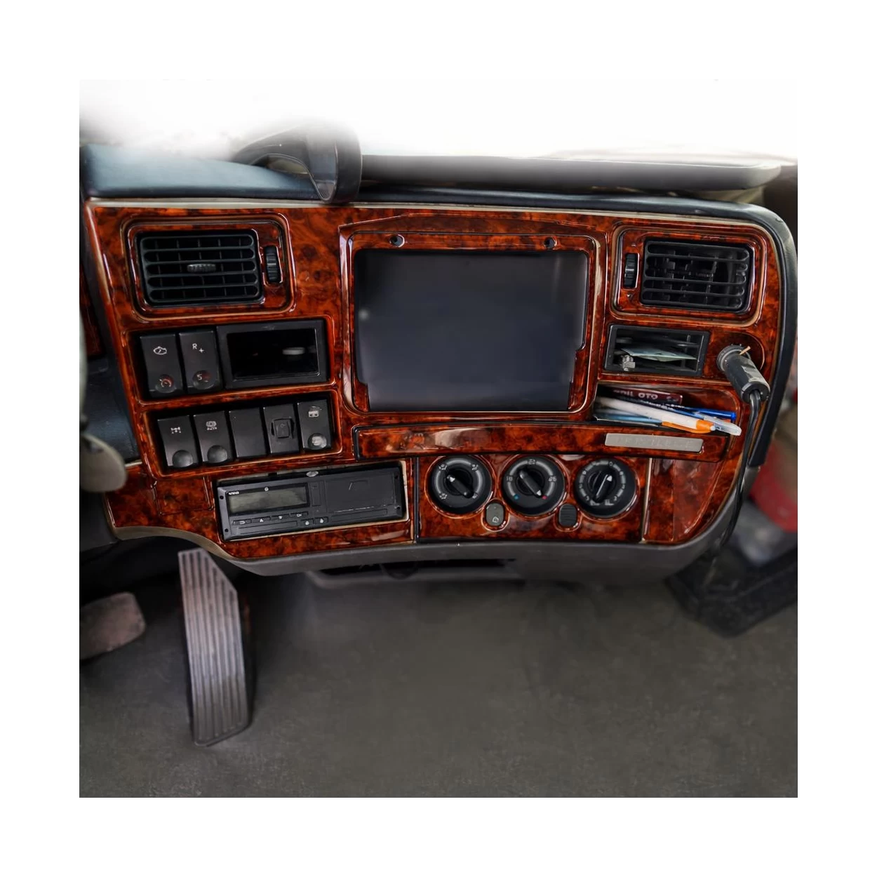 Renault Magnum 08.2006 3D Interior Dashboard Trim Kit Dash Trim Dekor 24-Parts