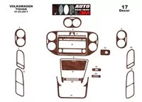 Volkswagen Tiguan 09.2007 3D Interior Dashboard Trim Kit Dash Trim Dekor 17-Parts - 2 - Interior Dash Trim Kit Volkswagen Tiguan 09.2007 3D Interior Dashboard Trim Kit Dash Trim Dekor 17-Parts - 2 - Interior Dash Trim Kit