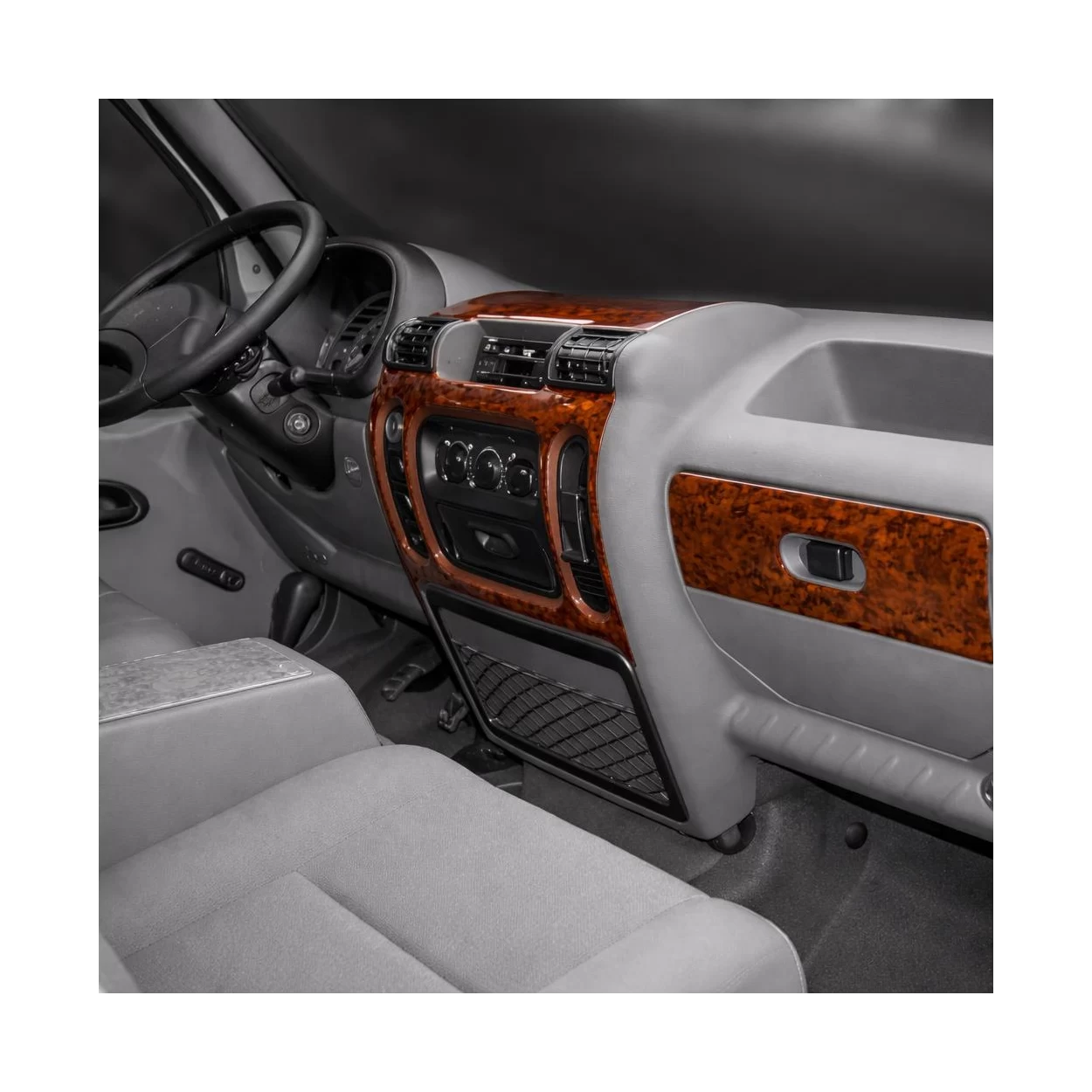 Renault Master 01.98-12.03 3D Interior Dashboard Trim Kit Dash Trim Dekor 6-Parts