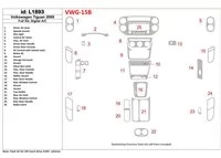 Volkswagen Tiguan 2009-2009 Full Set, Automatic AC Interior BD Dash Trim Kit - 1 - Interior Dash Trim Kit Volkswagen Tiguan 2009-2009 Full Set, Automatic AC Interior BD Dash Trim Kit - 1 - Interior Dash Trim Kit