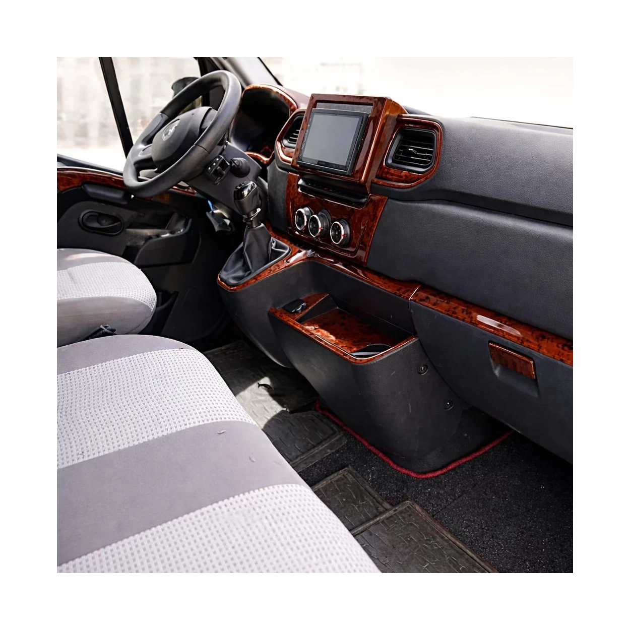 Renault Master III from 2019 3D Interior Dashboard Trim Kit Dash Trim Dekor 24-Parts