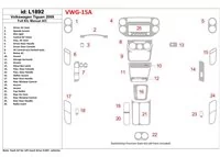 Volkswagen Tiguan 2009-2009 Full Set, Manual Gearbox AC Interior BD Dash Trim Kit - 1 - Interior Dash Trim Kit Volkswagen Tiguan 2009-2009 Full Set, Manual Gearbox AC Interior BD Dash Trim Kit - 1 - Interior Dash Trim Kit