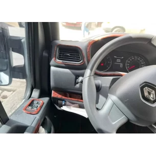 Renault Master III from 2019 3D Interior Dashboard Trim Kit Dash Trim Dekor 24-Parts