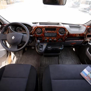 Renault Master-Nissan Interstar 01.2010 3D Interior Dashboard Trim Kit Dash Trim Dekor 23-Parts