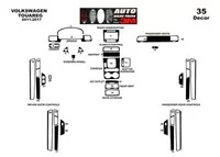 Volkswagen Touareg 2011-2017 3D Interior Dashboard Trim Kit Dash Trim Dekor 35-Parts - 2 - Interior Dash Trim Kit Volkswagen Touareg 2011-2017 3D Interior Dashboard Trim Kit Dash Trim Dekor 35-Parts - 2 - Interior Dash Trim Kit