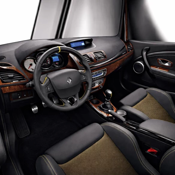 Renault Megane HB 06.2009 3D Interior Dashboard Trim Kit Dash Trim Dekor 11-Parts