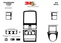 Volkswagen Touran 01.03-12.09 3D Interior Dashboard Trim Kit Dash Trim Dekor 11-Parts - 2 - Interior Dash Trim Kit Volkswagen Touran 01.03-12.09 3D Interior Dashboard Trim Kit Dash Trim Dekor 11-Parts - 2 - Interior Dash Trim Kit