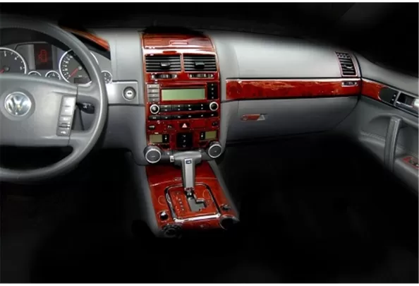 Volkswagen Toureg 09.2010 3D Interior Dashboard Trim Kit Dash Trim Dekor 24-Parts - 1 - Interior Dash Trim Kit Volkswagen Toureg 09.2010 3D Interior Dashboard Trim Kit Dash Trim Dekor 24-Parts - 1 - Interior Dash Trim Kit