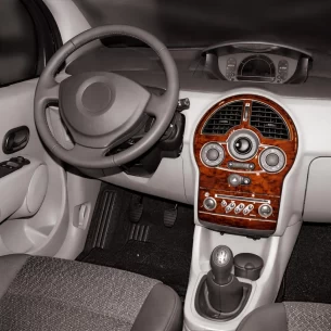 Renault Modus 08.2004 3D Interior Dashboard Trim Kit Dash Trim Dekor 4-Parts