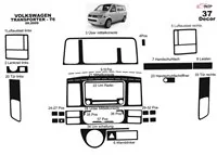 Volkswagen Transporter T6 09.2009 3D Interior Dashboard Trim Kit Dash Trim Dekor 37-Parts - 2 - Interior Dash Trim Kit Volkswagen Transporter T6 09.2009 3D Interior Dashboard Trim Kit Dash Trim Dekor 37-Parts - 2 - Interior Dash Trim Kit