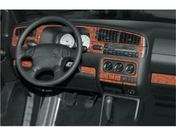 Volkswagen Vento 04.95-09.97 3D Interior Dashboard Trim Kit Dash Trim Dekor 23-Parts - 1 - Interior Dash Trim Kit