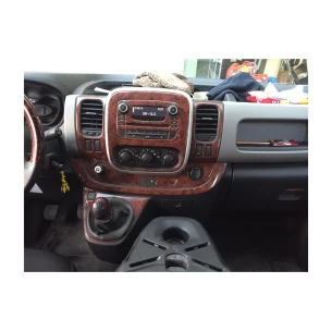 Renault Trafic 01.2015 3D Interior Dashboard Trim Kit Dash Trim Dekor 19-Parts
