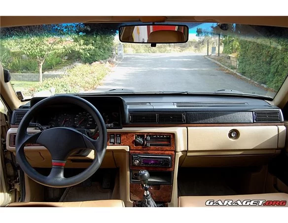 Volvo 740 760 1982 – 1992 3D Interior Dashboard Trim Kit Dash Trim Dekor 18-Parts - 1 - Interior Dash Trim Kit
