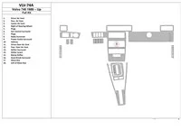Volvo 740 760 1982 – 1992 3D Interior Dashboard Trim Kit Dash Trim Dekor 18-Parts - 2 - Interior Dash Trim Kit Volvo 740 760 1982 – 1992 3D Interior Dashboard Trim Kit Dash Trim Dekor 18-Parts - 2 - Interior Dash Trim Kit