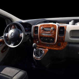 Renault Trafic 01.2015 3D Interior Dashboard Trim Kit Dash Trim Dekor 30-Parts