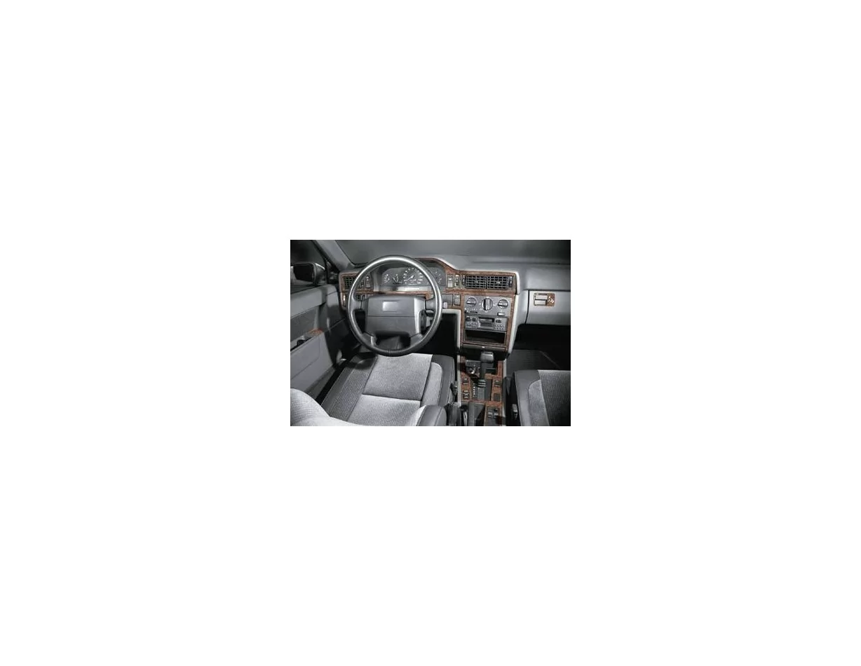Volvo 850 09.93-02.97 3D Interior Dashboard Trim Kit Dash Trim Dekor 21-Parts - 1 - Interior Dash Trim Kit