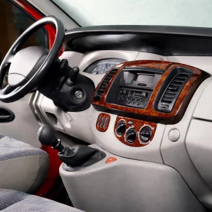 Renault Trafic Nissan Primastar 04.01-12.06 3D Interior Dashboard Trim Kit Dash Trim Dekor 6-Parts