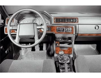 Volvo 940 10.90-04.98 3D Interior Dashboard Trim Kit Dash Trim Dekor 12-Parts - 1 - Interior Dash Trim Kit
