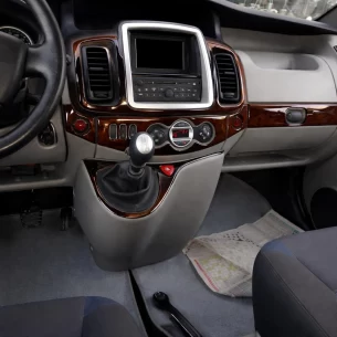 Renault Trafic-Nissan Primastar 01.2011 3D Interior Dashboard Trim Kit Dash Trim Dekor 16-Parts