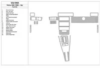 Volvo 940 10.90-04.98 3D Interior Dashboard Trim Kit Dash Trim Dekor 18-Parts - 1 - Interior Dash Trim Kit Volvo 940 10.90-04.98 3D Interior Dashboard Trim Kit Dash Trim Dekor 18-Parts - 1 - Interior Dash Trim Kit