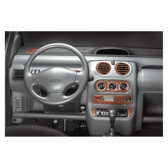 Renault Twingo 09.98-07.04 3D Interior Dashboard Trim Kit Dash Trim Dekor 12-Parts
