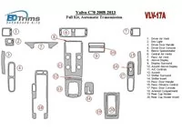 Volvo C70 2011-UP Full Set, Automatic Gear Interior BD Dash Trim Kit - 1 - Interior Dash Trim Kit Volvo C70 2011-UP Full Set, Automatic Gear Interior BD Dash Trim Kit - 1 - Interior Dash Trim Kit