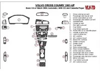 Volvo Cross Country 2001-2004 Basic Set, With CD and Compact Casette audio, OEM Compliance Interior BD Dash Trim Kit - 1 - Inter Volvo Cross Country 2001-2004 Basic Set, With CD and Compact Casette audio, OEM Compliance Interior BD Dash Trim Kit - 1 - Inter