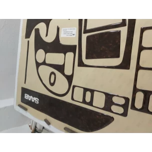 Saab 9-3 1999-2002 Manual Gearbox, With CD Player, Without OEM, 20 Parts set Interior BD Dash Trim Kit