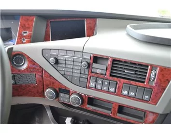 Volvo FH Version 4 01.2013 3D Interior Dashboard Trim Kit Dash Trim Dekor 11-Parts - 1 - Interior Dash Trim Kit