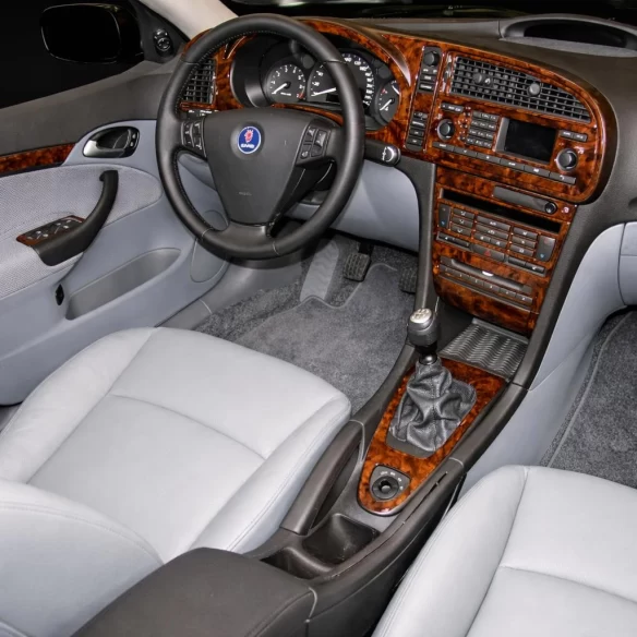 Saab 9-3 2003-2006 Automatic Gear, With Infotaintment Interior BD Dash Trim Kit