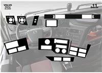Volvo FH Version 5 ab 2020 3D Interior Dashboard Trim Kit Dash Trim Dekor 11-Parts - 1 - Interior Dash Trim Kit Volvo FH Version 5 ab 2020 3D Interior Dashboard Trim Kit Dash Trim Dekor 11-Parts - 1 - Interior Dash Trim Kit