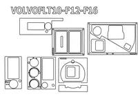 Volvo FL-Series FL10 FLT 3D Interior Dashboard Trim Kit Dash Trim Dekor 13-Parts - 1 - Interior Dash Trim Kit Volvo FL-Series FL10 FLT 3D Interior Dashboard Trim Kit Dash Trim Dekor 13-Parts - 1 - Interior Dash Trim Kit