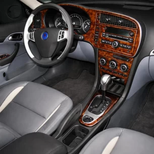 Saab 9-3 2007-UP Full Set, Automatic Gear, Without NAVI Interior BD Dash Trim Kit