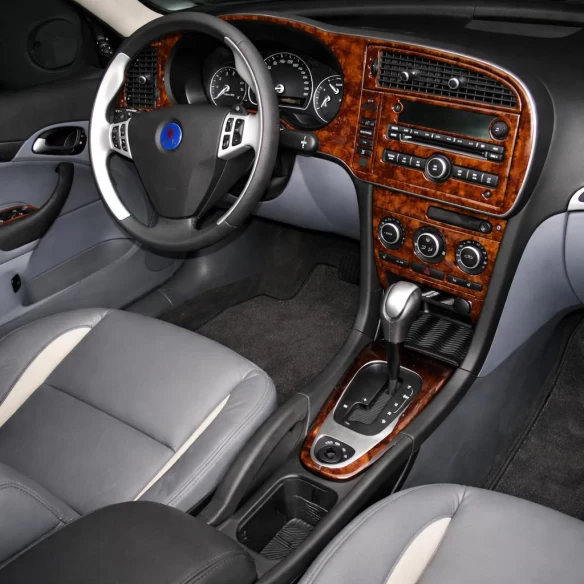 Saab 9-3 2007-UP Full Set, Automatic Gear, Without NAVI Interior BD Dash Trim Kit