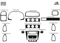 Volvo S 40-V 40 03.96-03.00 3D Interior Dashboard Trim Kit Dash Trim Dekor 18-Parts - 2 - Interior Dash Trim Kit Volvo S 40-V 40 03.96-03.00 3D Interior Dashboard Trim Kit Dash Trim Dekor 18-Parts - 2 - Interior Dash Trim Kit
